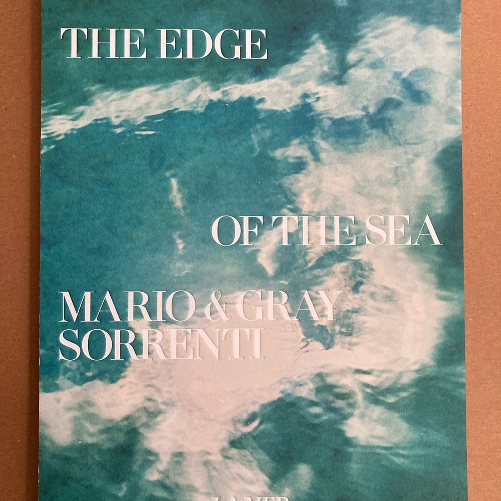 Mario Sorrenti Edge of the Sea - LA MER - RARE